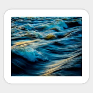 Awesome Ocean Blue Water Waves Sticker